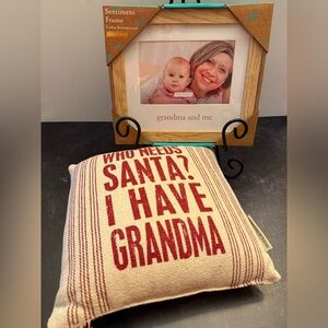Grandma pillow and picture frame❤️❤️❤️